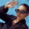 Daisy Black Sunglasses - Image 2