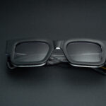 Axis Black and Transparent Sunglasses