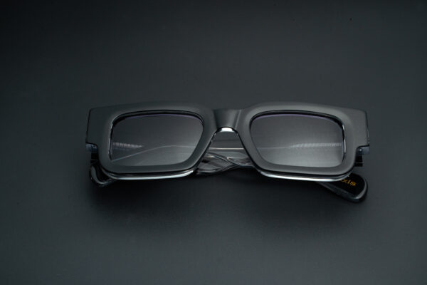 Axis Black and Transparent Sunglasses