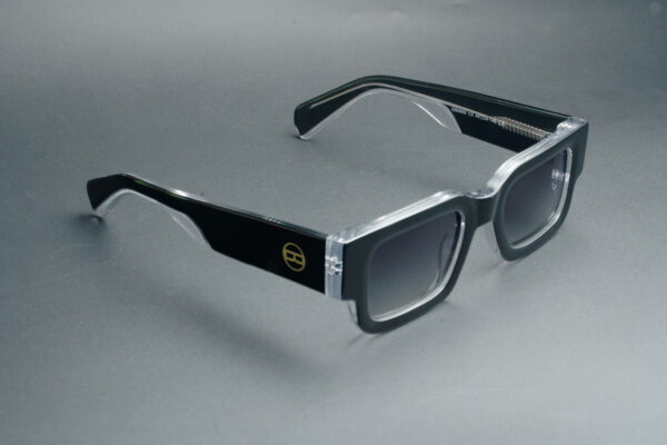 Axis Black and Transparent Sunglasses - Image 3